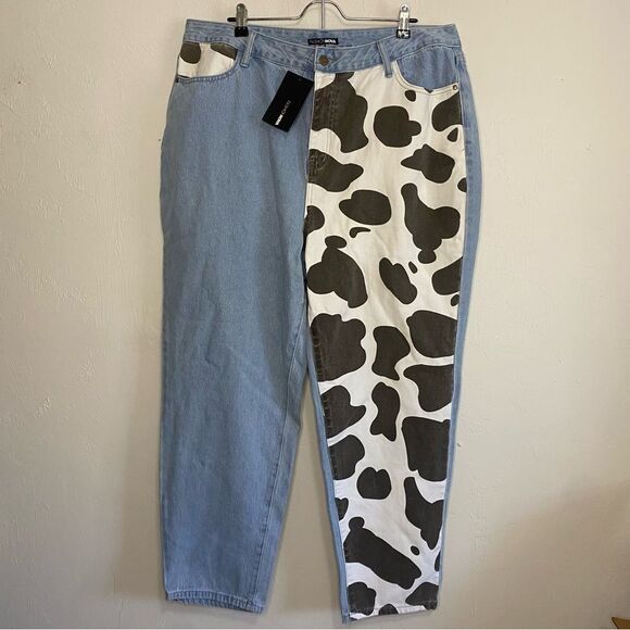 NWT Fashion Nova Mom Jeans - Picture 2 of 5